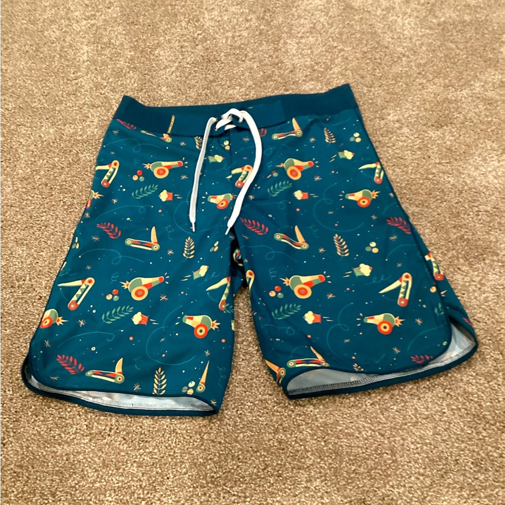 Johnny Cupcakes swim Boardshorts Mens 32 hurley reef billabong Rare Gently worn
